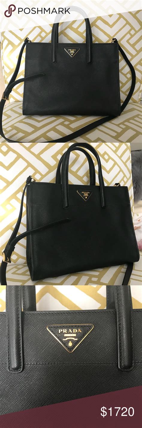 Prada Saffiano Soft Triple